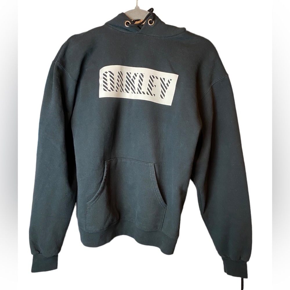Oakley Men's Black Logo Hoodie